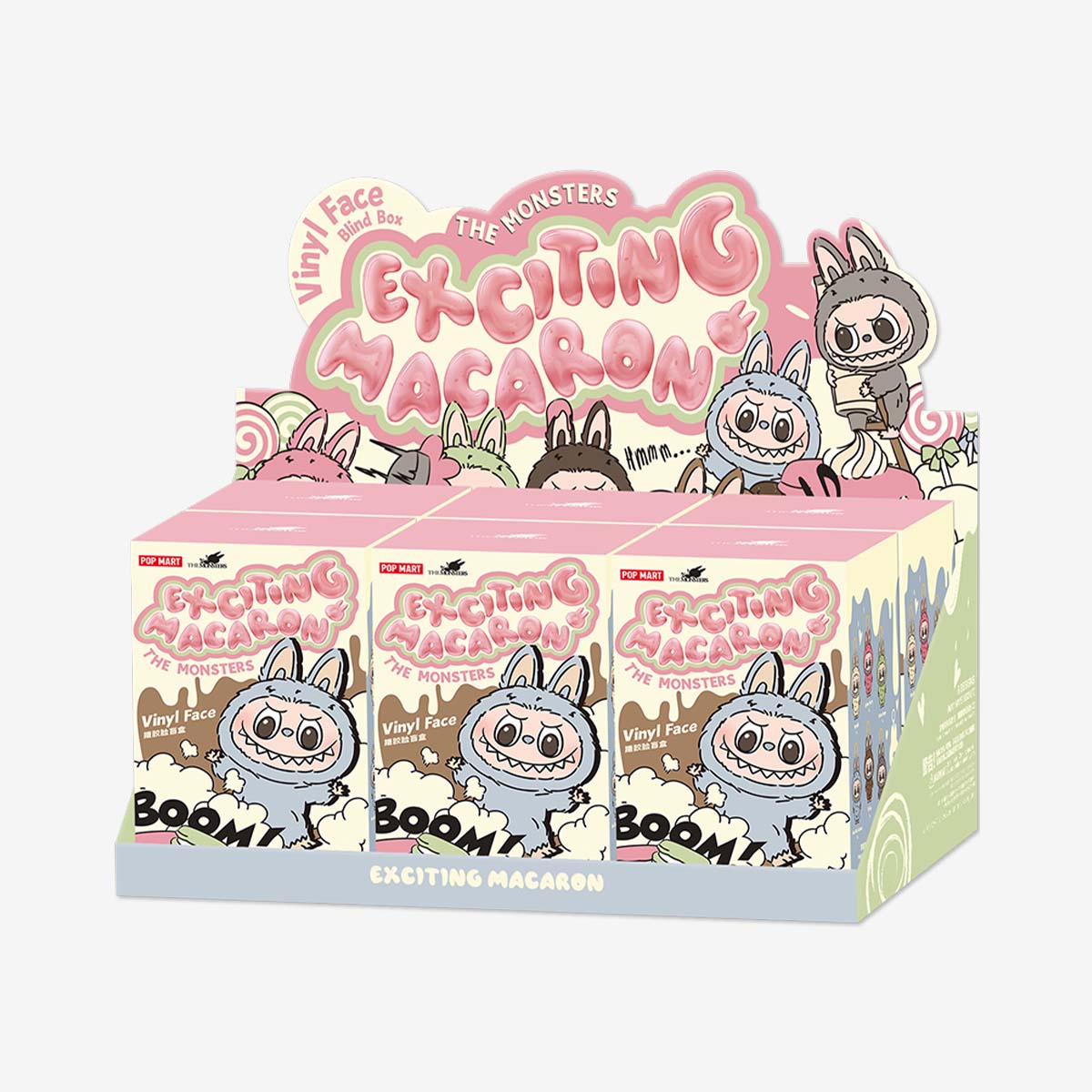 Labubu Macaron Vinyl Plush Blind Box