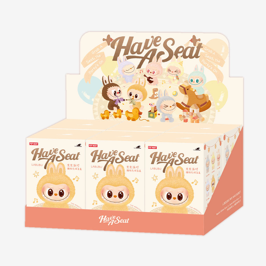 Labubu Have a Seat Vinyl Plush Blindbox