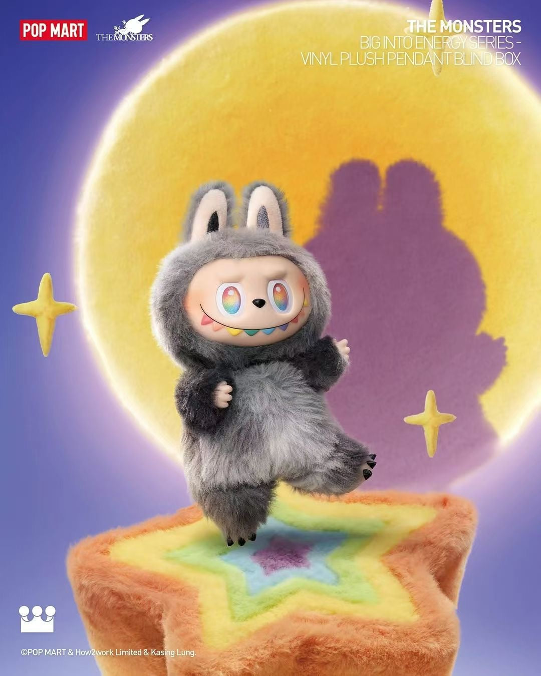 Labubu The Monsters Big into Energy Vinyl Plush Blind Box