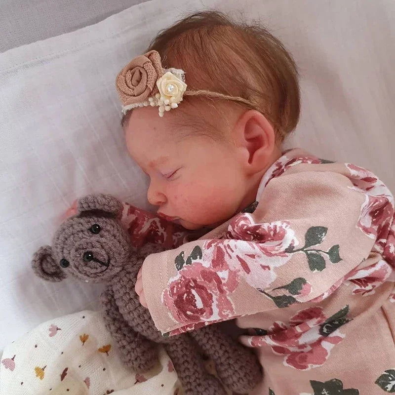 48CM Handmade Reborn Sleeping Rosalie Baby Doll