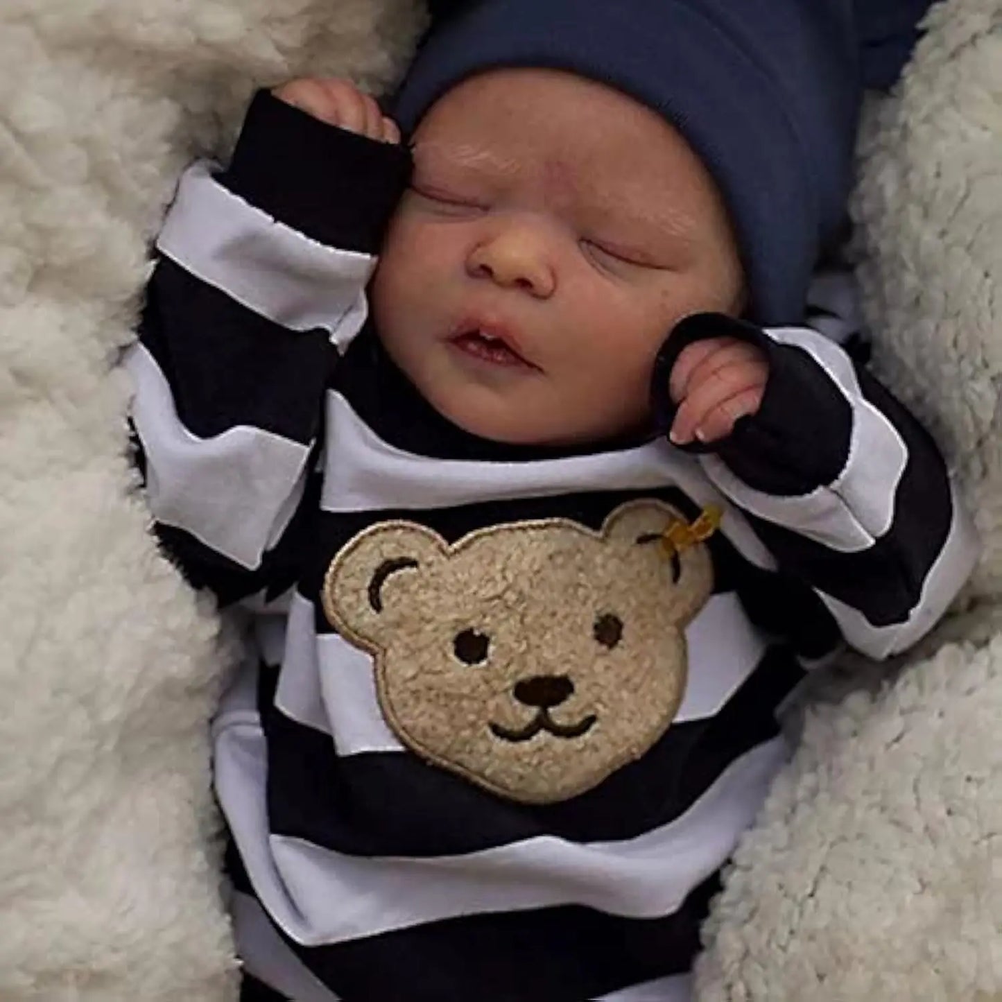 Teddy - Reborn Baby Full Silicone Lifelike Soft 18 Inch Realistic
