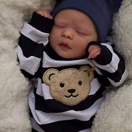 Teddy - Reborn Baby Full Silicone Lifelike Soft 18 Inch Realistic