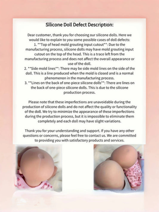 Lovely 18 Inch Silicone Reborn Girl Doll