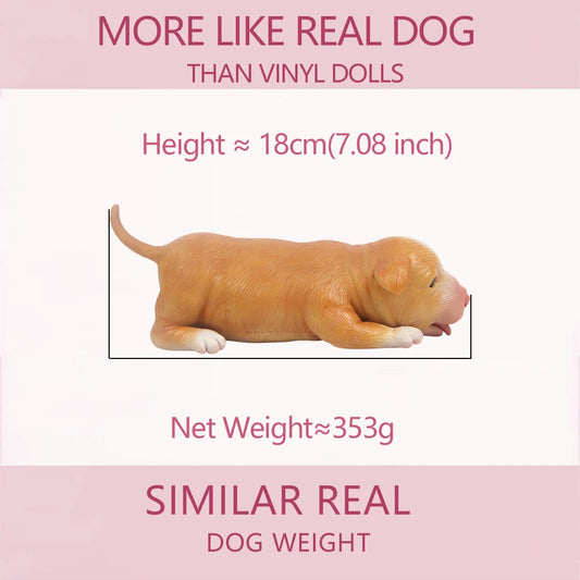 Pupsy 18CM  Full Silicone Reborn Dog Doll
