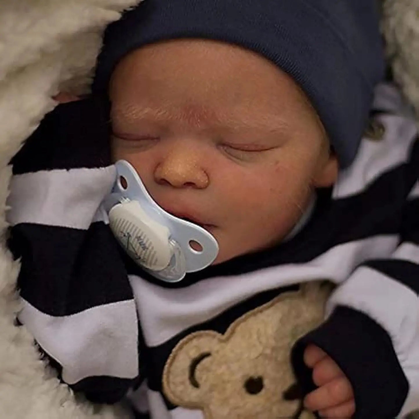 Teddy - Reborn Baby Full Silicone Lifelike Soft 18 Inch Realistic
